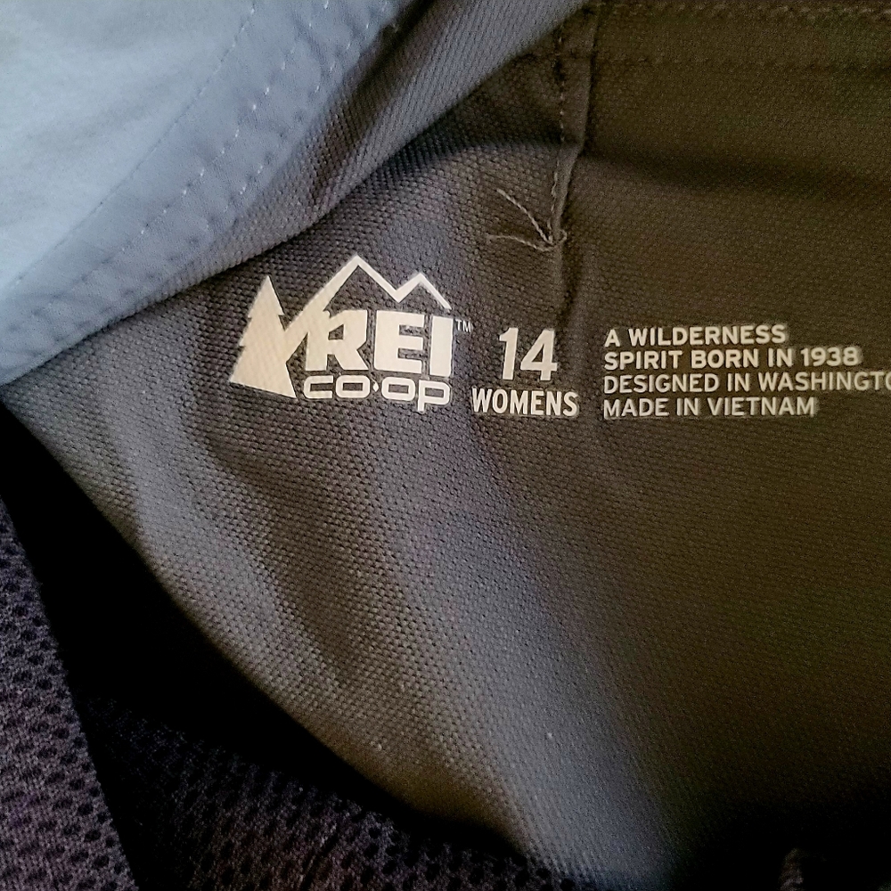 Ladies REI Co-Op Pants 👖 Outdoors Gray Wilderness Size 14